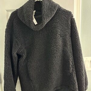 Lululemon Athletica Black Fleece Jacket